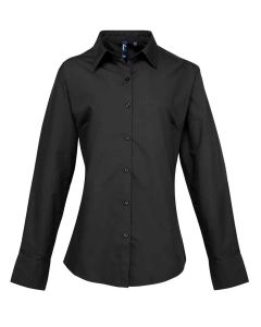 Premier Ladies Supreme Long Sleeve Poplin Shirt