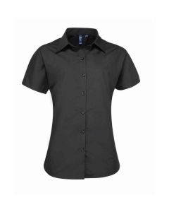 Premier Ladies Supreme Short Sleeve Poplin Shirt