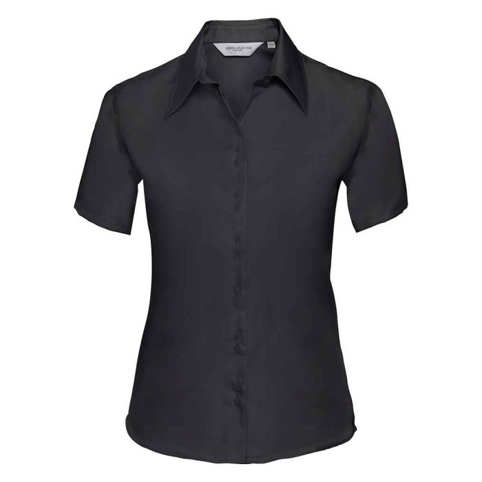 Russell Collection Ladies Short Sleeve Ultimate Non-Iron Shirt main product photo