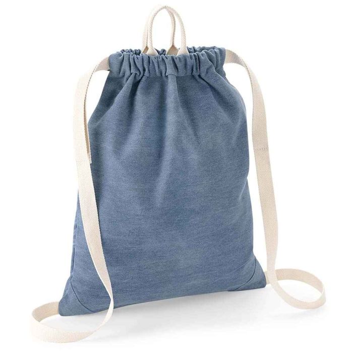 BagBase Denim Gymsac main product photo