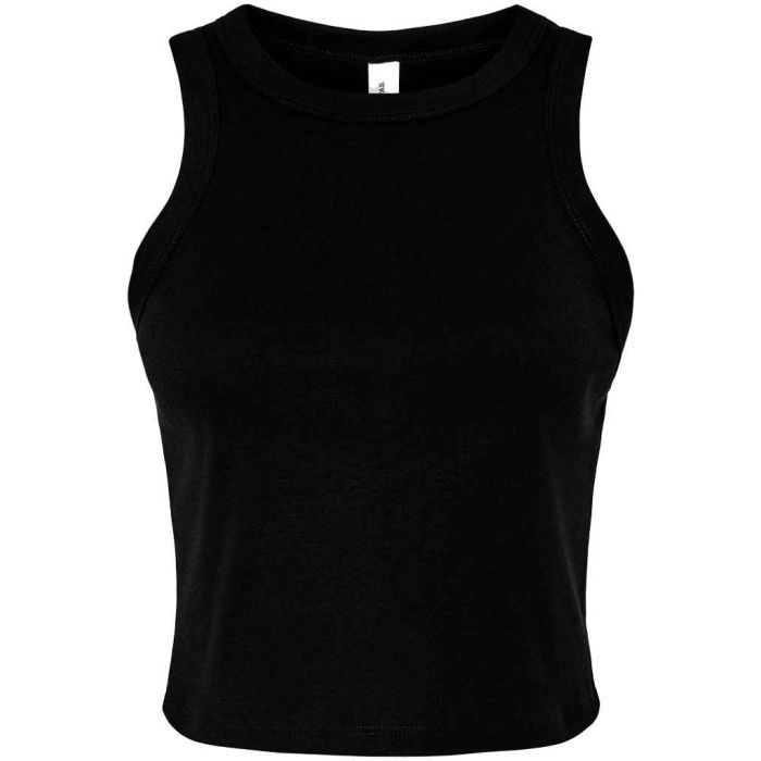 Bella Ladies Micro Rib Racer Tank Top main product photo