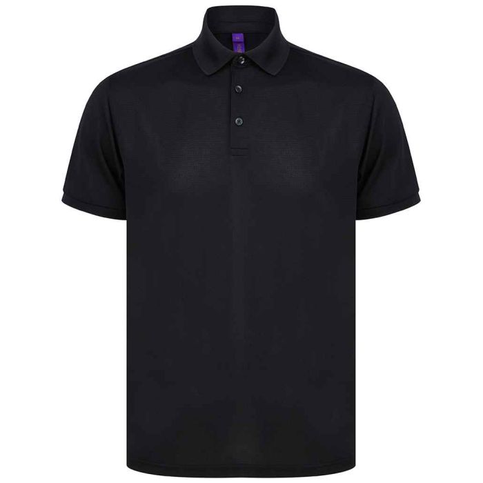 Henbury Recycled Polyester Pique Polo Shirt main product photo