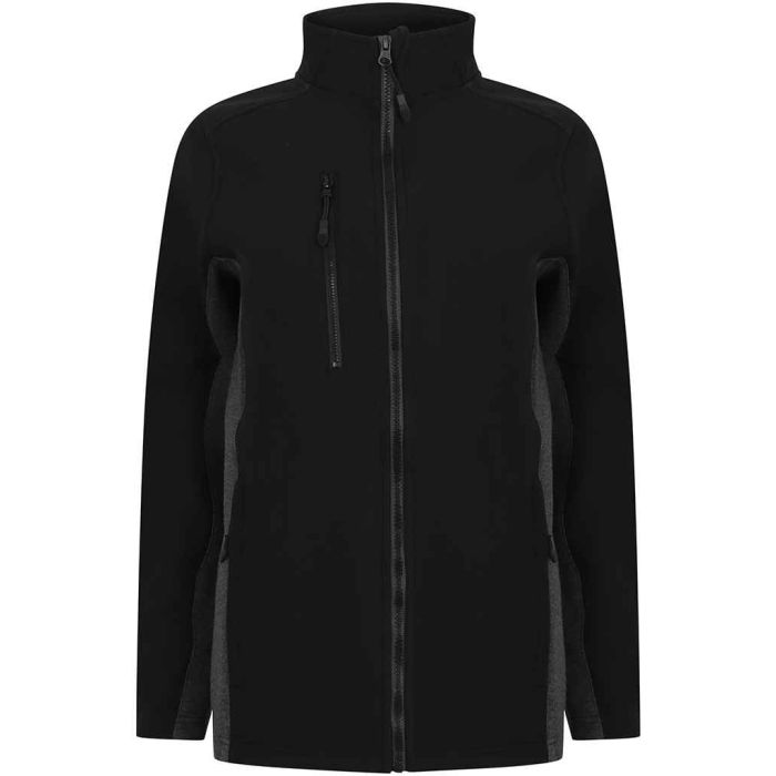 Henbury Unisex Contrast Soft Shell Jacket main product photo