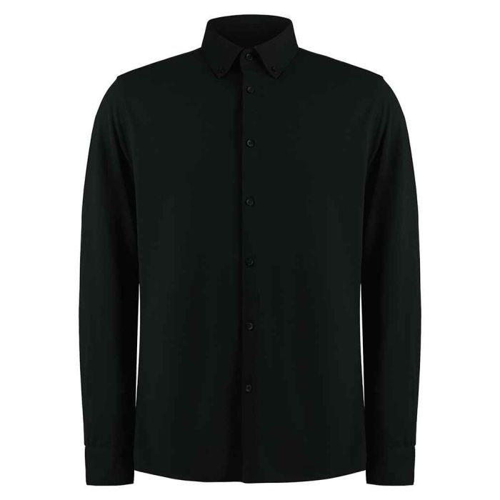 Kustom Kit Long Sleeve Superwash® 60°C Pique Shirt main product photo