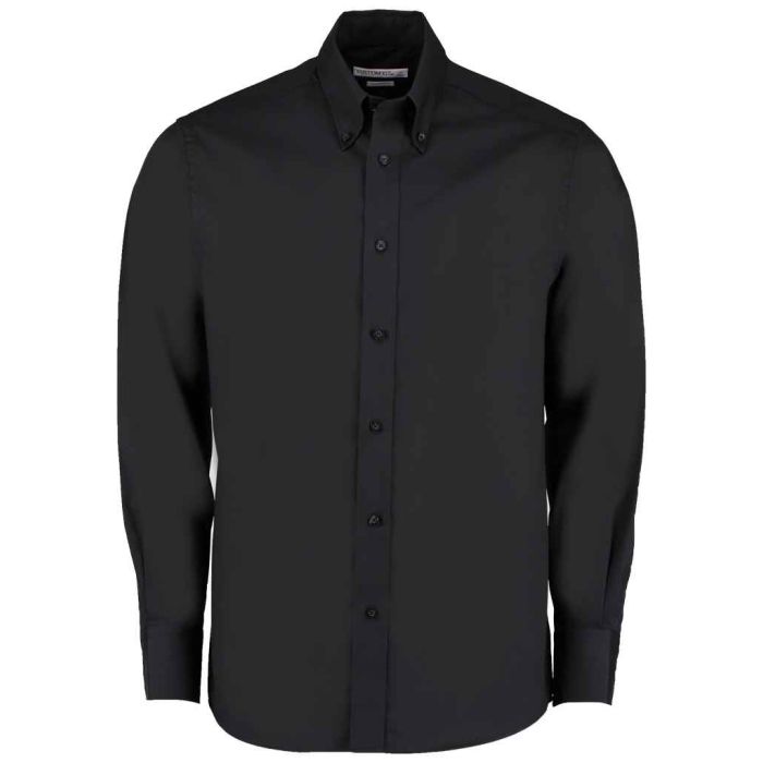 Kustom Kit Premium Long Sleeve Tailored Oxford Shirt main product photo