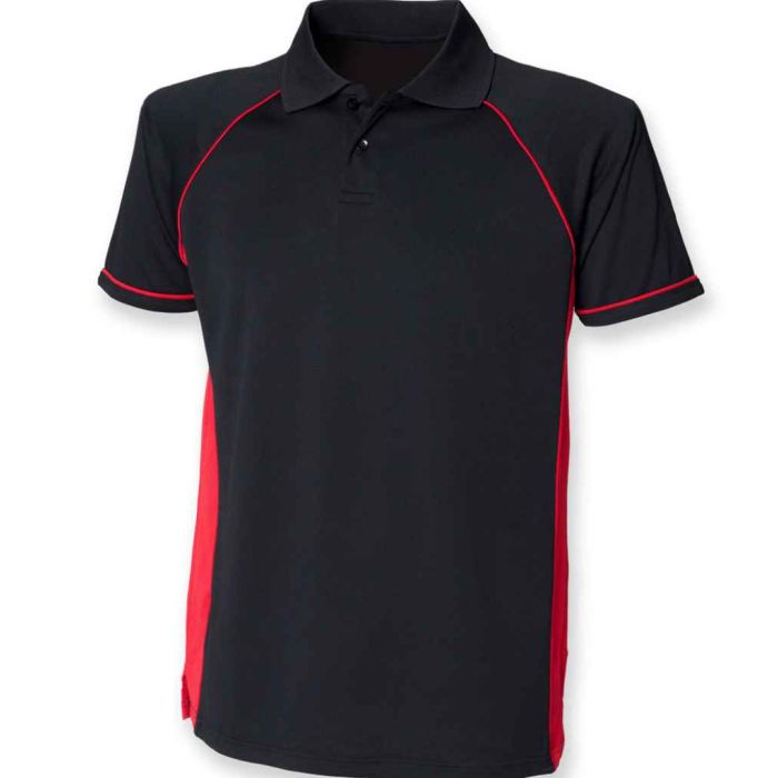Finden + Hales Performance Panel Polo Shirt main product photo