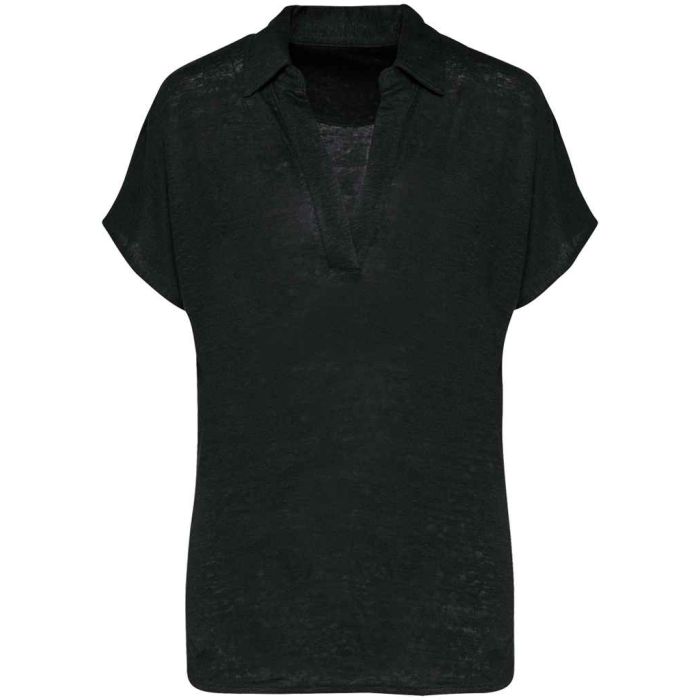 Native Spirit Ladies Linen Polo Shirt main product photo