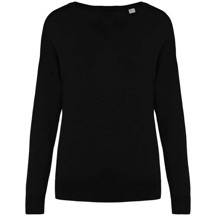 Native Spirit Ladies TENCEL™ V Neck Sweater main product photo