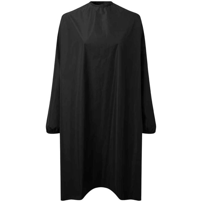 Premier Waterproof Long Sleeve Salon Gown - Black - ONE main product photo