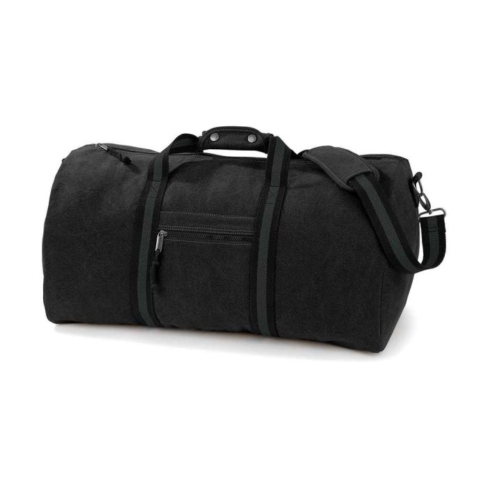 Quadra Vintage Canvas Holdall main product photo