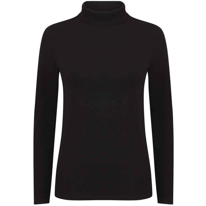 SF Clothing Ladies Feel Good Stretch Roll Neck T-Shirt main product photo