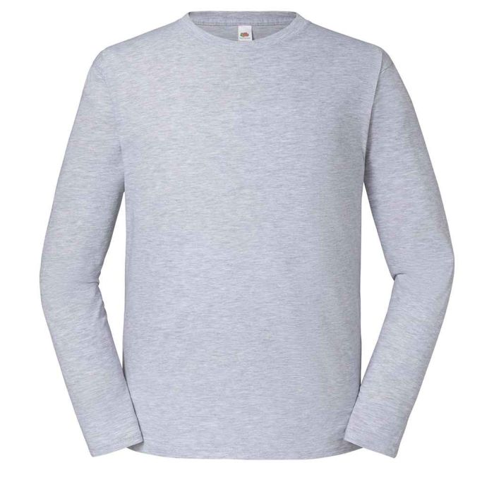 Fruit Loom Iconic 195 Long Sleeve T-Shirt