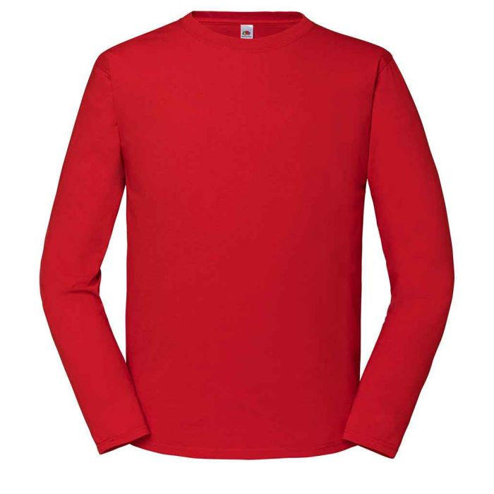Fruit Loom Iconic 195 Long Sleeve T-Shirt