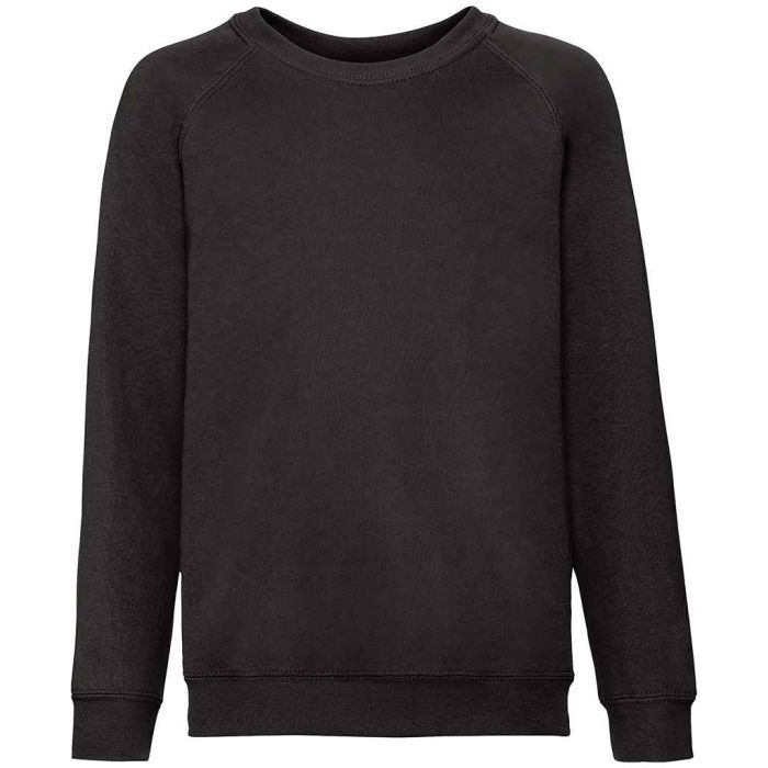 Fruit of the Loom Kids Classic Raglan Sweatshirt main product photo