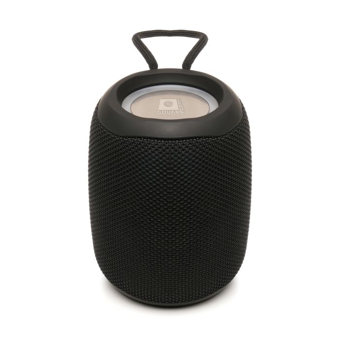 NOVA Bluetooth Speaker with Lights-Black-Top-40mm dia.-1 main product photo