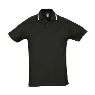 SOL'S Practice Tipped Cotton Pique Polo Shirt