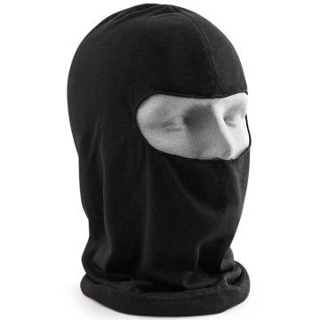 Beechfield Microfibre Balaclava - Black - ONE