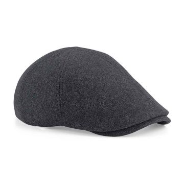 Beechfield Melton Wool Ivy Cap - Charcoal Marl - ONE