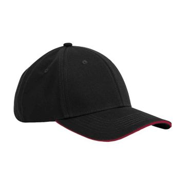Beechfield EarthAware® Classic Organic Cotton 6 Panel Sandwich Peak Cap