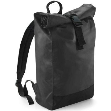 BagBase Tarp Roll-Top Backpack - Black - ONE