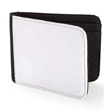 BagBase Sublimation Wallet - Black - ONE