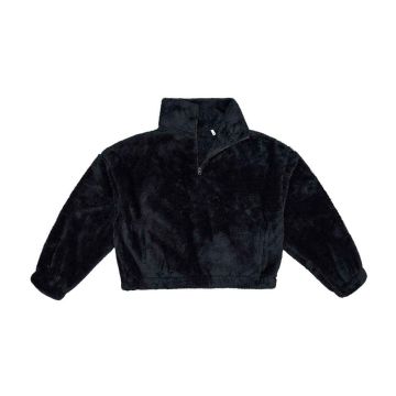 Brand Lab Ladies Fluffy 1/4 Zip Fleece