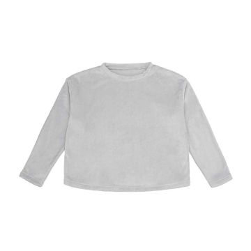Brand Lab Ladies Plush Fleece Crew Neck Sweatshirt