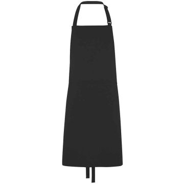 Dennys Polyester Bib Apron with Pocket