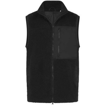 Front Row Recycled Sherpa Gilet