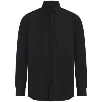 Henbury Long Sleeved Cotton Feel Coolplus® Shirt