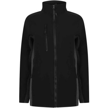 Henbury Unisex Contrast Soft Shell Jacket