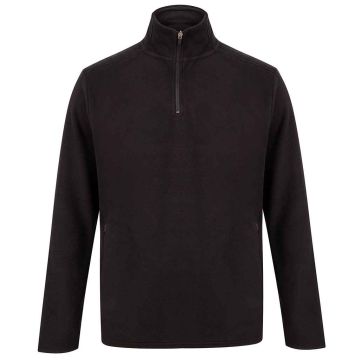 Henbury Zip Neck Micro Fleece