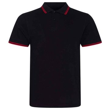 AWDis Stretch Tipped Pique Polo Shirt