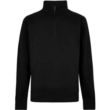 Kustom Kit Regular Fit 1/4 Zip Pique Sweatshirt