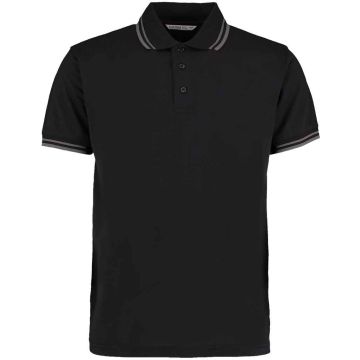 Kustom Kit Contrast Tipped Poly/Cotton Pique Polo Shirt