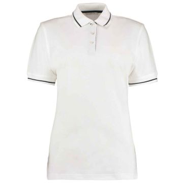 Kustom Kit Ladies St Mellion Tipped Cotton Pique Polo Shirt