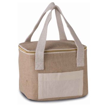 Kimood Small Jute Cool Bag - Natural - ONE