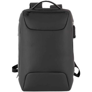 Kimood Hardcase Business Backpack - Black - ONE