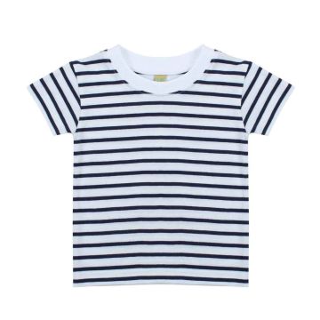 Larkwood Baby/Toddler Striped Crew Neck T-Shirt