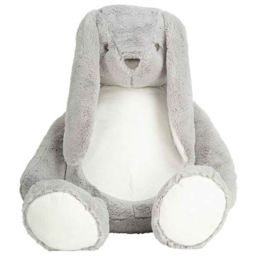 Mumbles Zippie Giant Bunny - Grey - ONE