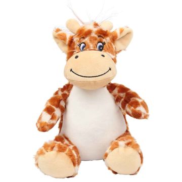 Mumbles Zippie Giraffe - Brown - ONE