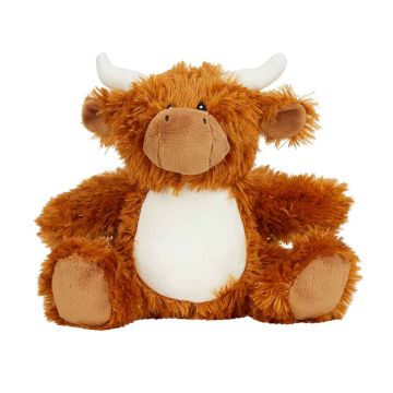 Mumbles Zippie Highland Cow - Brown - L