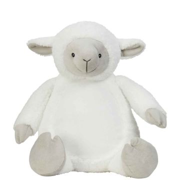 Mumbles Zippie Lamb - Cream - ONE