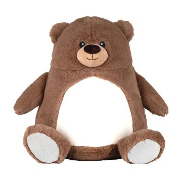 Mumbles Zippie Brown Bear - Brown - ONE