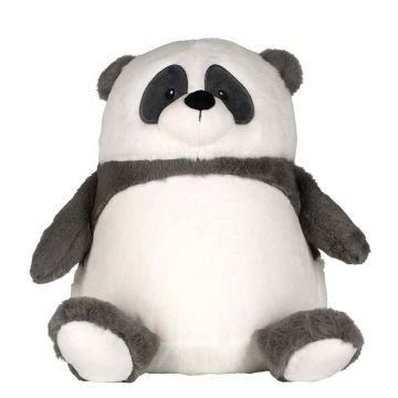 Mumbles Zippie Panda - Grey/White - ONE