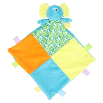 Mumbles Comforter with Rattle - Multi - ONE