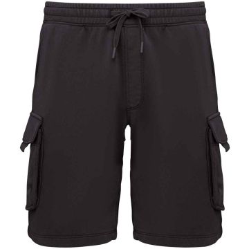 Native Spirit French Terry Washed Effect Cargo Shorts