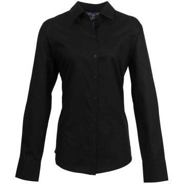 Premier Ladies Signature Long Sleeve Oxford Shirt