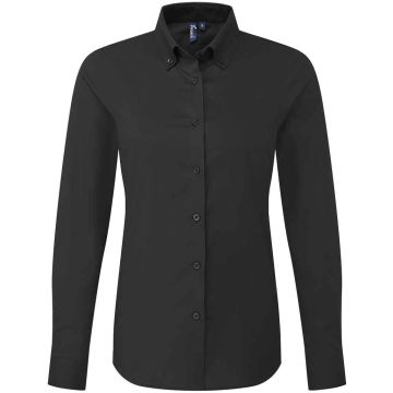Premier Ladies Supreme Long Sleeve Oxford Shirt