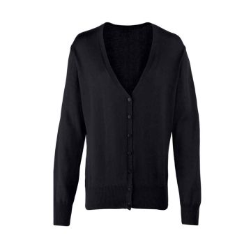 Premier Ladies Cotton Acrylic V Neck Cardigan